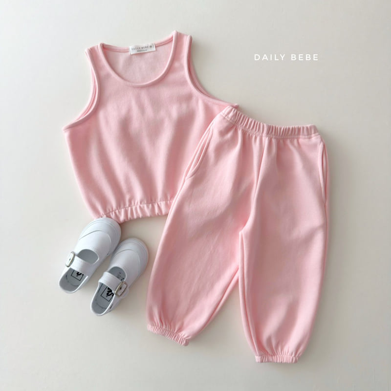 Daily Bebe - Korean Children Fashion - #fashionkids - Sleeveless Set - 5