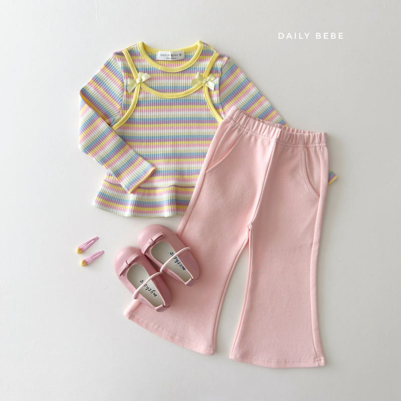 Daily Bebe - Korean Children Fashion - #fashionkids - Daily Bootcut Pants - 11