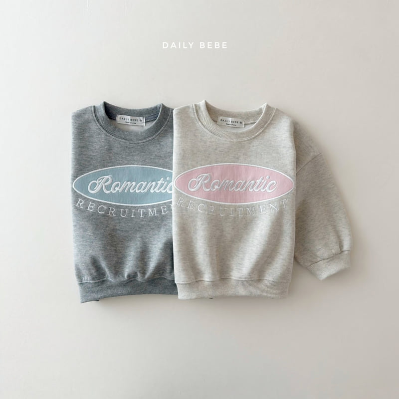 Daily Bebe - Korean Children Fashion - #kidsshorts - Romantic Sweatshirt