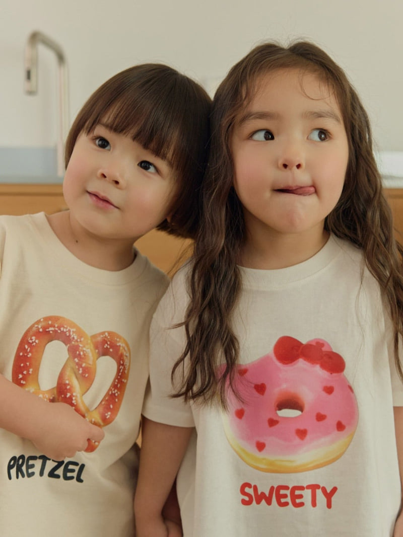 Daily Bebe - Korean Children Fashion - #kidsstore - Bakery Short Sleeve Tee - 10