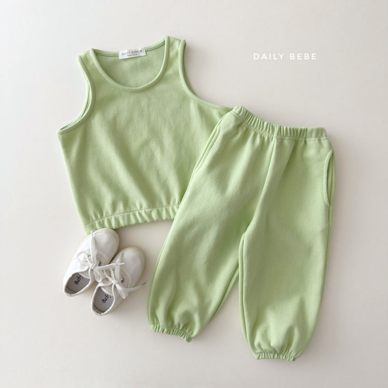 Daily Bebe - Korean Children Fashion - #kidsstore - Sleeveless Set - 7