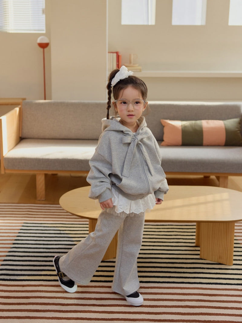 Daily Bebe - Korean Children Fashion - #kidsstore - Lace Bootcut Pants - 12
