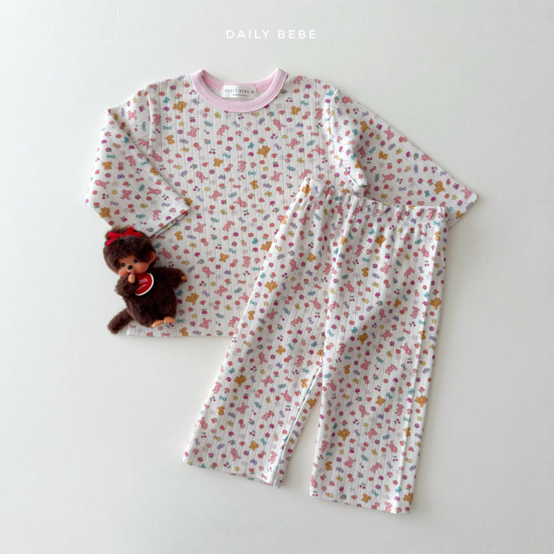 Daily Bebe - Korean Children Fashion - #kidsshorts - Eyelet Easywear - 4