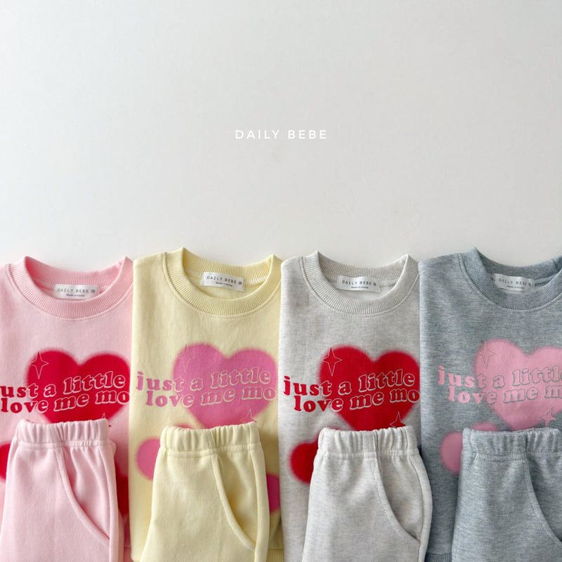 Daily Bebe - Korean Children Fashion - #kidsstore - Love Me Bootcut Set