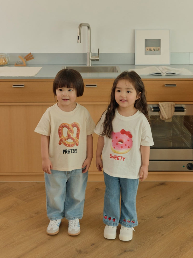 Daily Bebe - Korean Children Fashion - #kidzfashiontrend - Bakery Short Sleeve Tee - 11