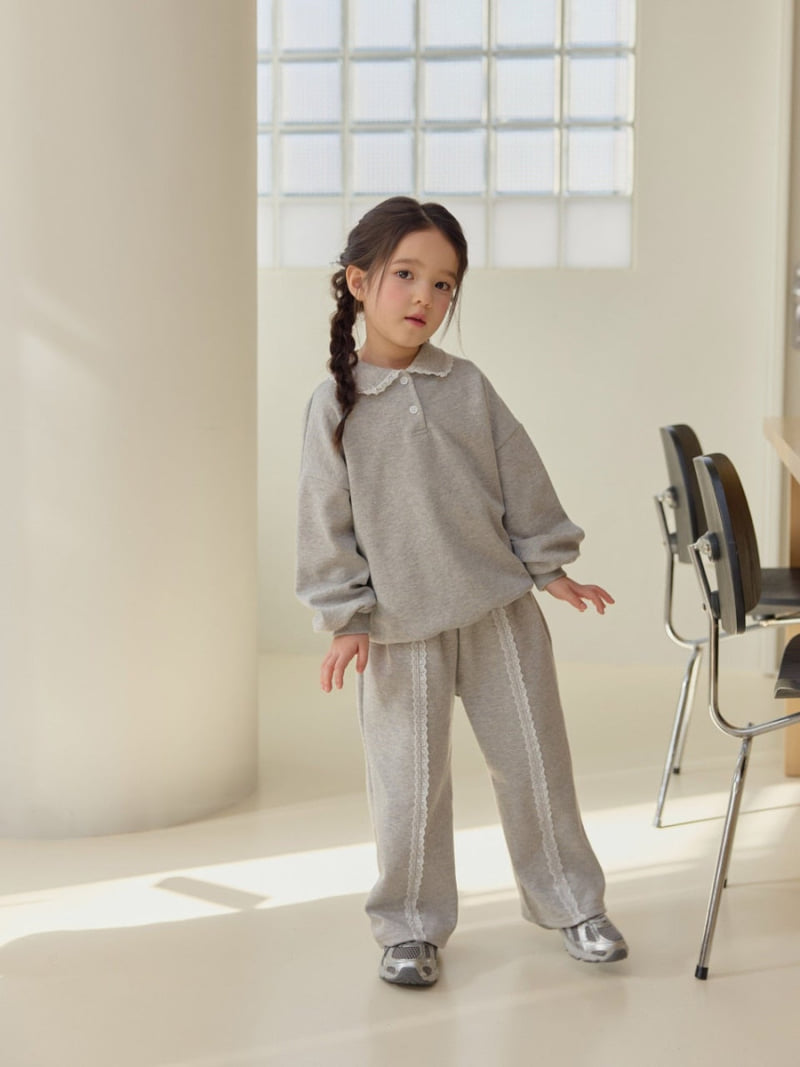 Daily Bebe - Korean Children Fashion - #kidzfashiontrend - Lace Point Setup - 10