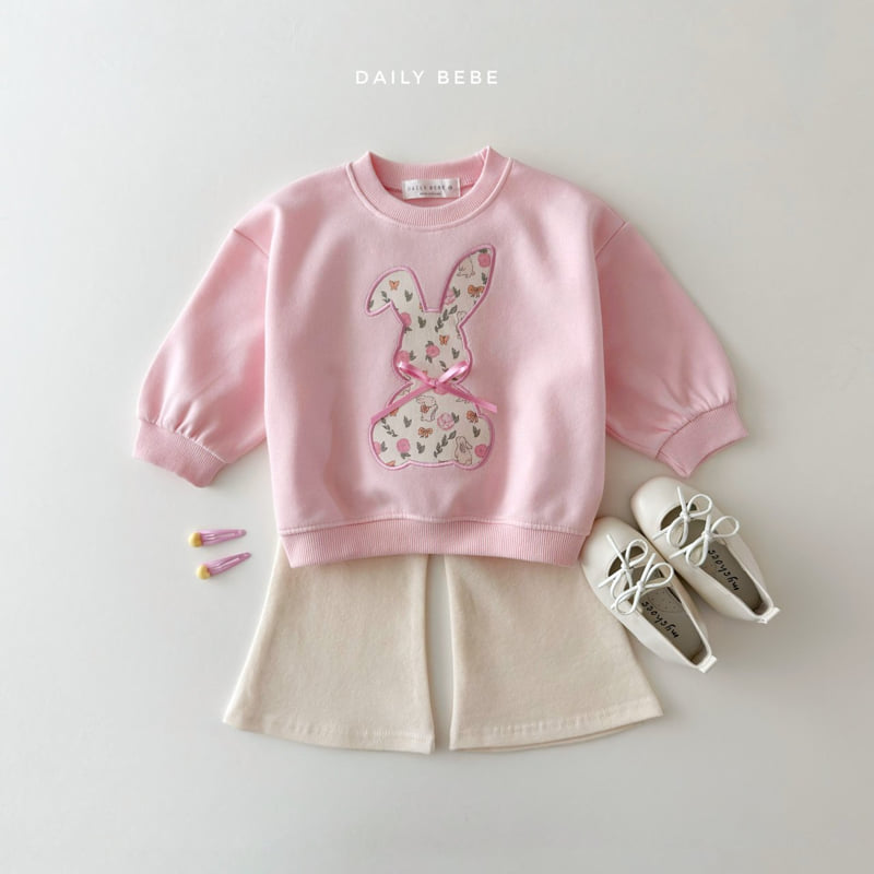 Daily Bebe - Korean Children Fashion - #kidzfashiontrend - Floral Sweatshirt - 11