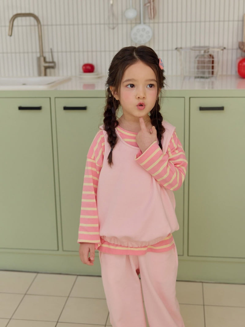 Daily Bebe - Korean Children Fashion - #littlefashionista - Sleeveless Set - 10