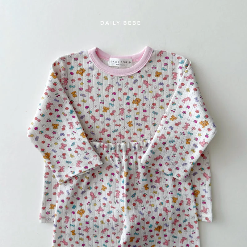 Daily Bebe - Korean Children Fashion - #littlefashionista - Eyelet Easywear - 7