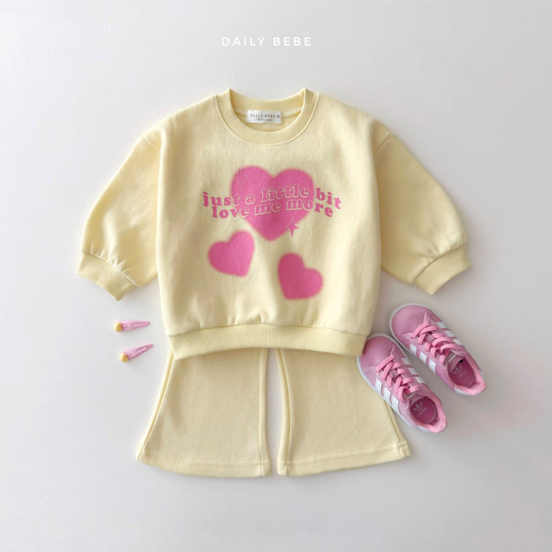 Daily Bebe - Korean Children Fashion - #Kfashion4kids - Love Me Bootcut Set - 4