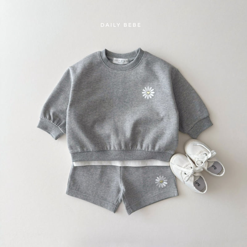 Daily Bebe - Korean Children Fashion - #littlefashionista - Daisy Top Bottom Set - 7