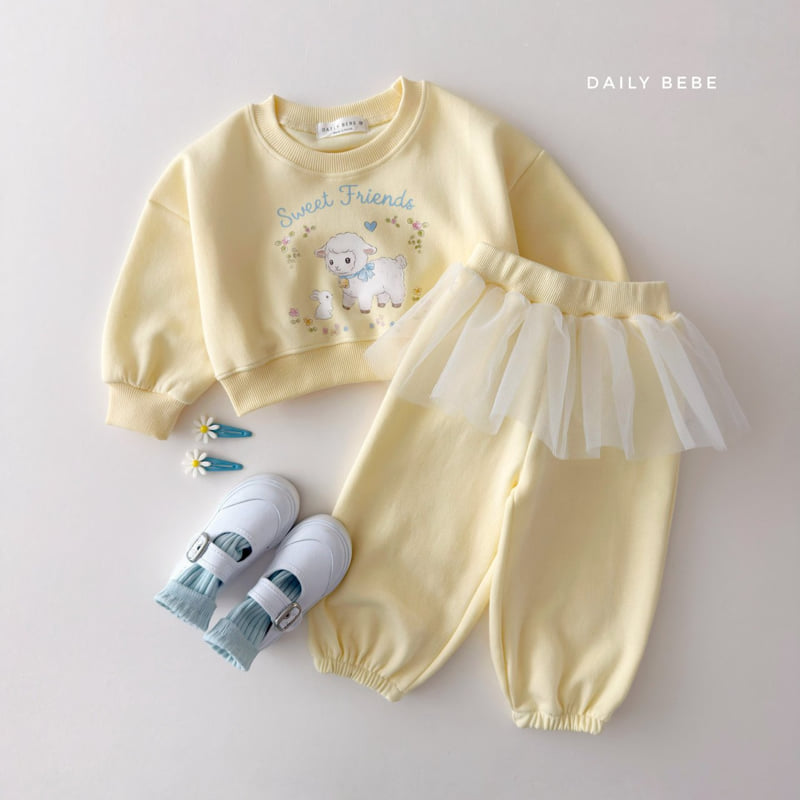 Daily Bebe - Korean Children Fashion - #magicofchildhood - Sweet Tutu Set - 3