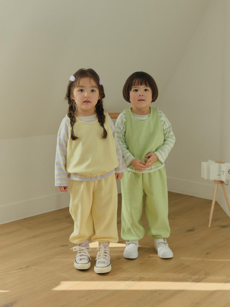 Daily Bebe - Korean Children Fashion - #magicofchildhood - Sleeveless Set - 11