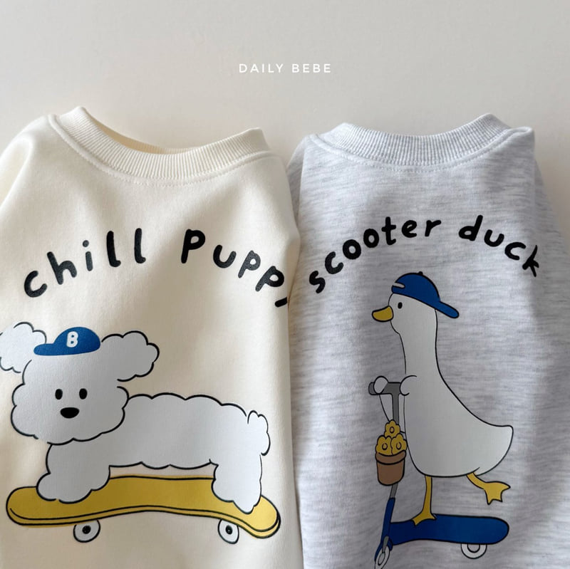 Daily Bebe - Korean Children Fashion - #magicofchildhood - Vroom Vroom Sweatshirt - 3