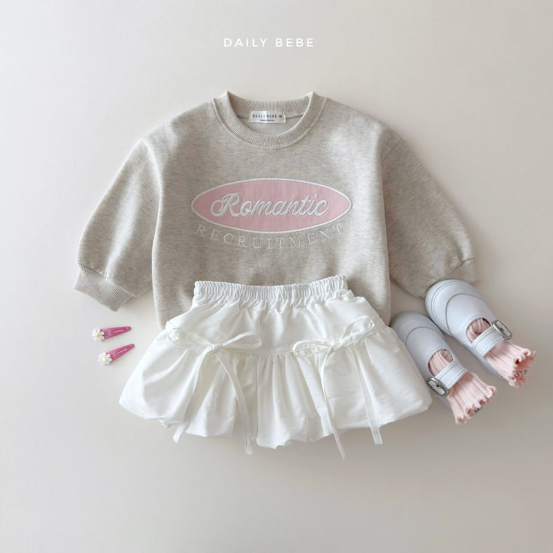 Daily Bebe - Korean Children Fashion - #magicofchildhood - Romantic Sweatshirt - 6