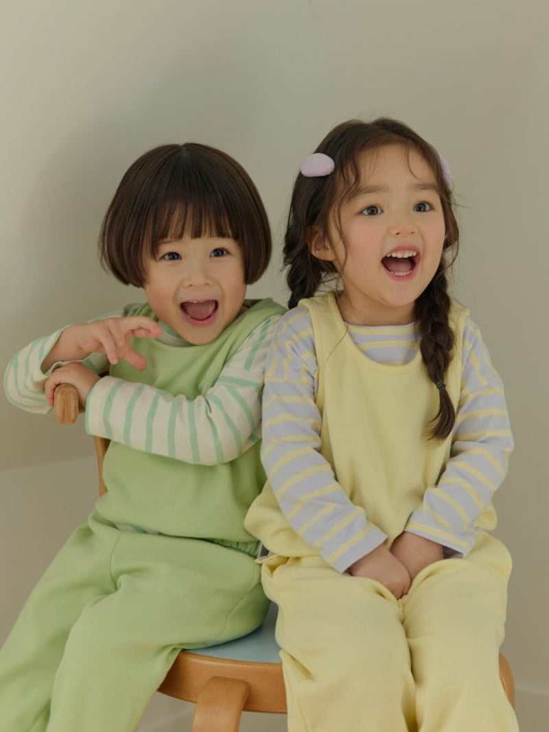 Daily Bebe - Korean Children Fashion - #minifashionista - Sleeveless Set - 12
