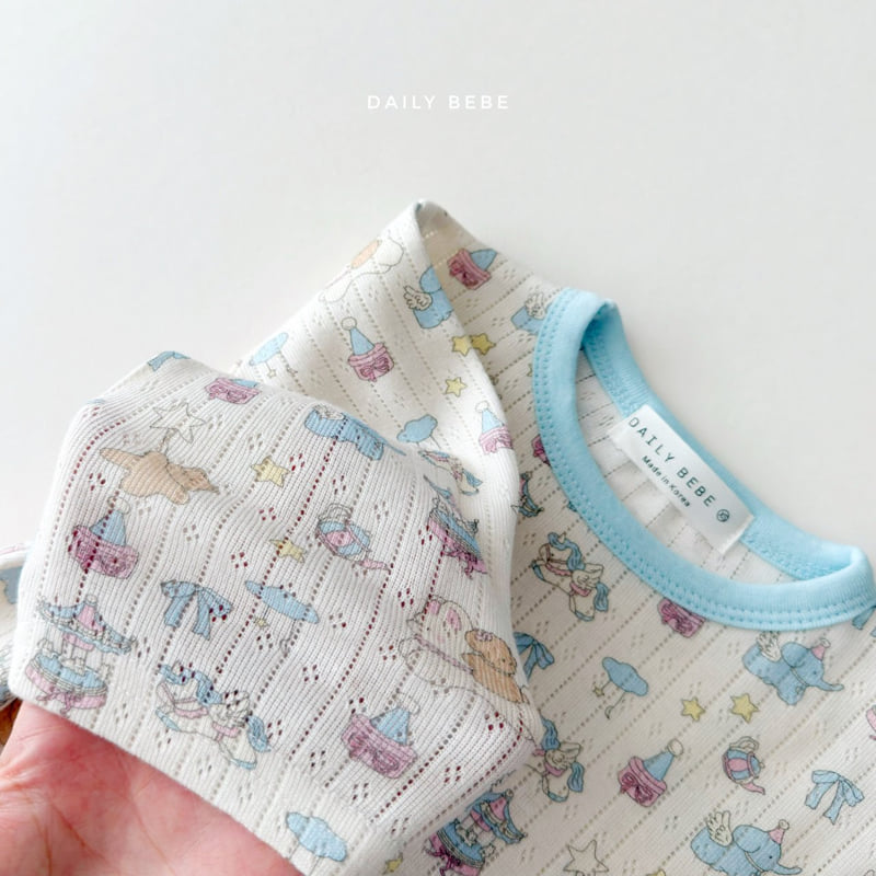 Daily Bebe - Korean Children Fashion - #minifashionista - Eyelet Easywear - 9