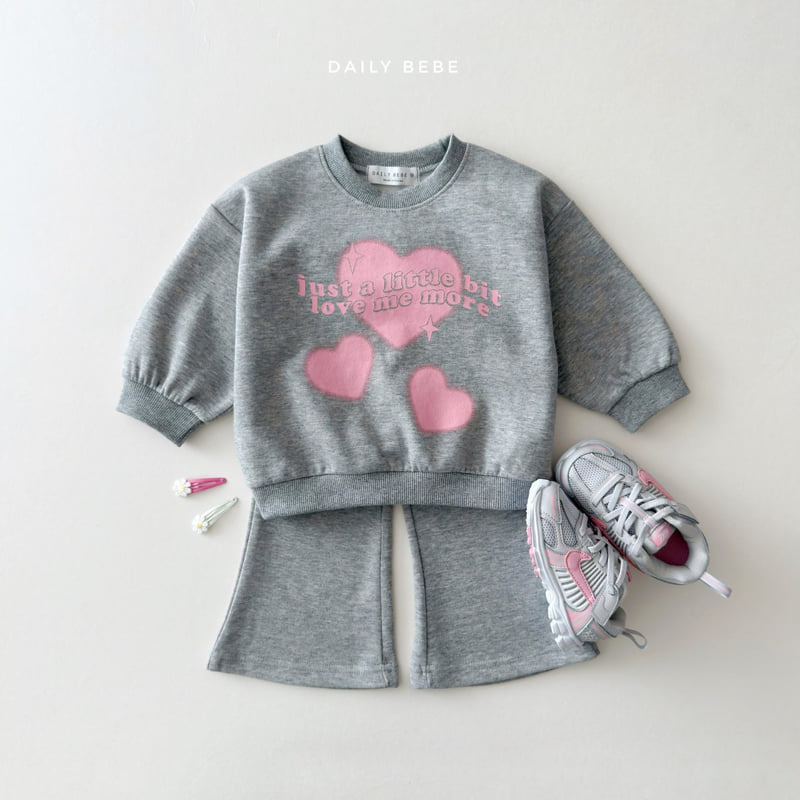 Daily Bebe - Korean Children Fashion - #minifashionista - Love Me Bootcut Set - 6