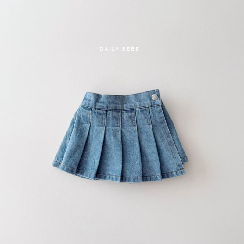 Daily Bebe - Korean Children Fashion - #prettylittlegirls - Denim Skirt
