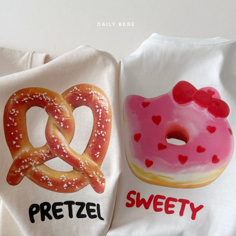 Daily Bebe - Korean Children Fashion - #stylishchildhood - Bakery Short Sleeve Tee - 3