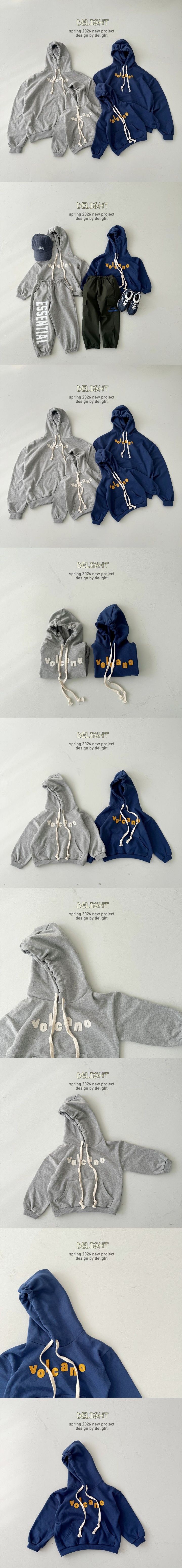 Delight - Korean Women Fashion - #momslook - Volcano Hoodie (Adult)