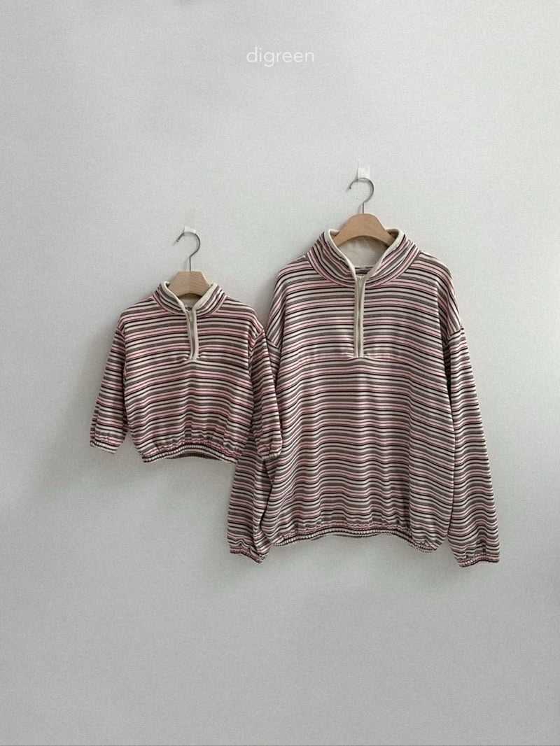 Digreen - Korean Women Fashion - #momslook - Half-Zip Jacket (Mom) - 10