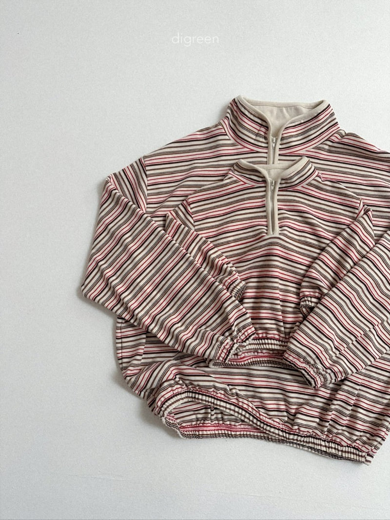 Digreen - Korean Women Fashion - #womensfashion - Half-Zip Jacket (Mom) - 11
