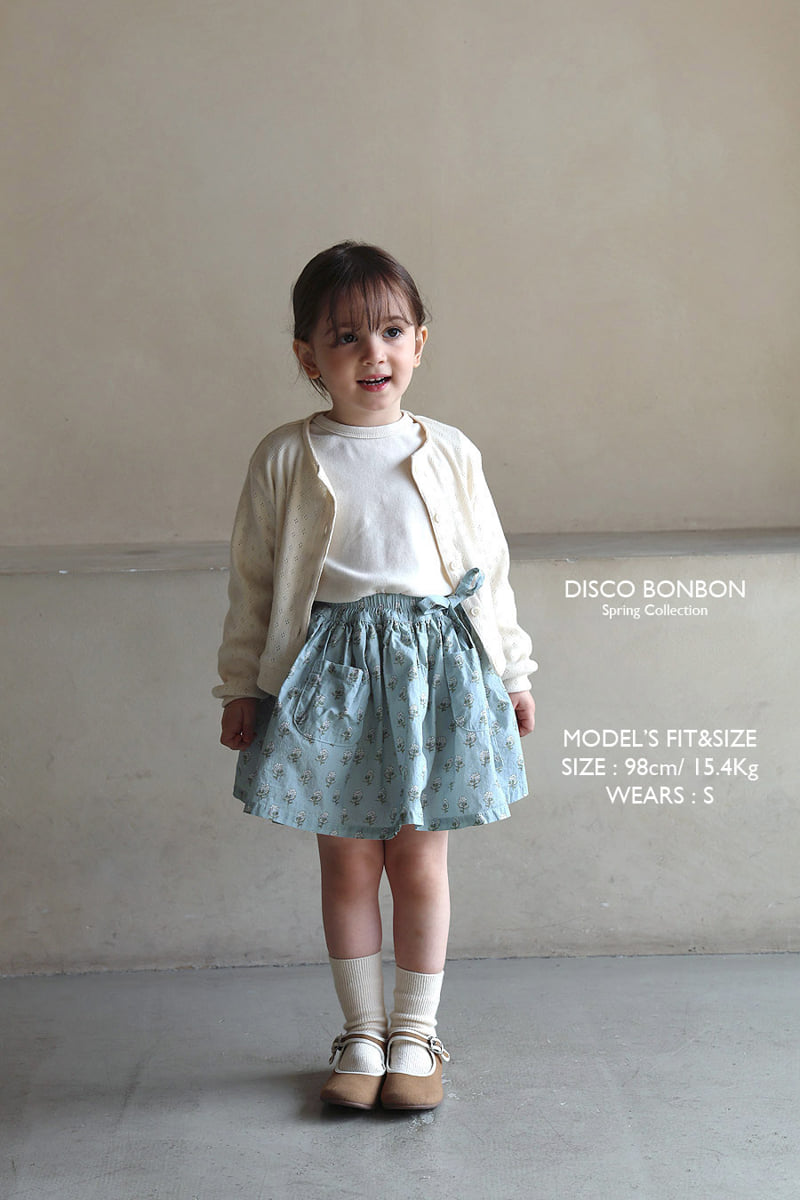 Disco Bonbon - Korean Baby Fashion - #babyboutiqueclothing - Eyelet Cardigan - 3