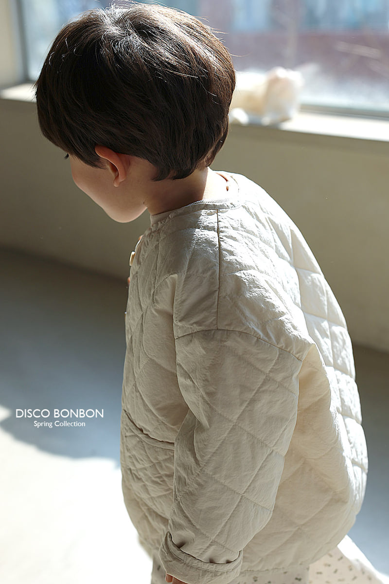 Disco Bonbon - Korean Baby Fashion - #babyboutiqueclothing - Vanilla Quilted Jumper - 10