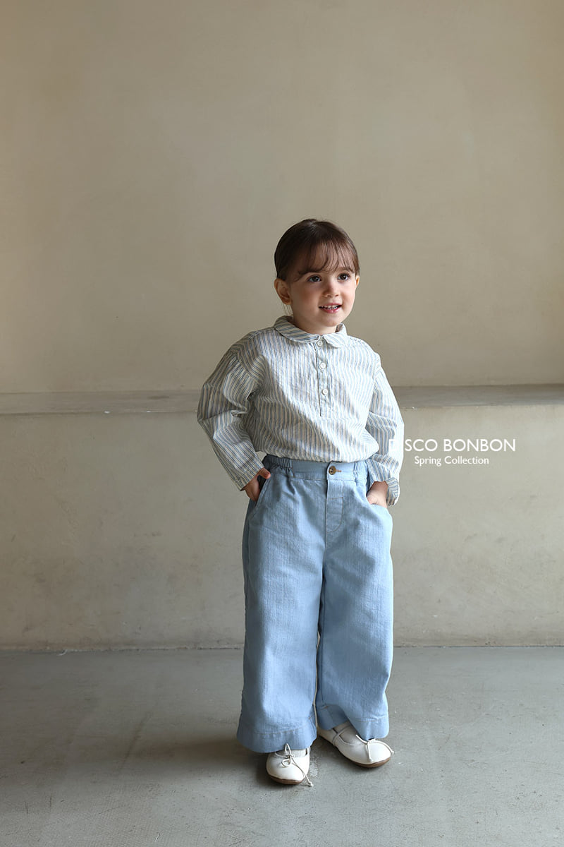 Disco Bonbon - Korean Baby Fashion - #babyboutiqueclothing - Denim Shirt - 8