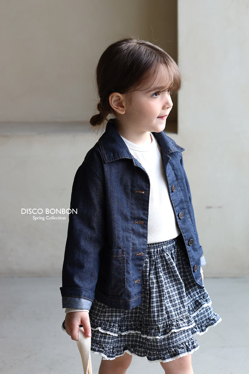 Disco Bonbon - Korean Baby Fashion - #babyclothing - Orly Check Skirt - 9