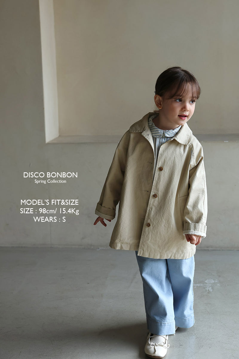 Disco Bonbon - Korean Baby Fashion - #babyclothing - Bono Trench Coat - 3