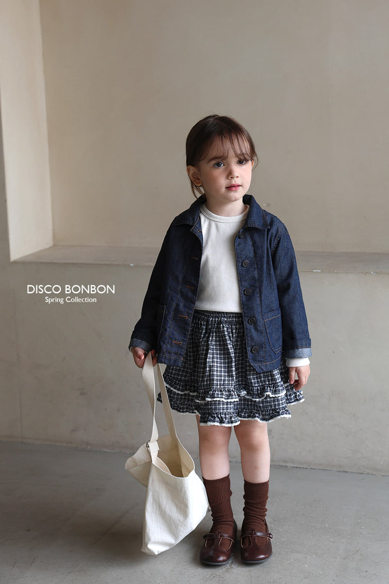 Disco Bonbon - Korean Baby Fashion - #babyfashion - Orly Check Skirt - 10