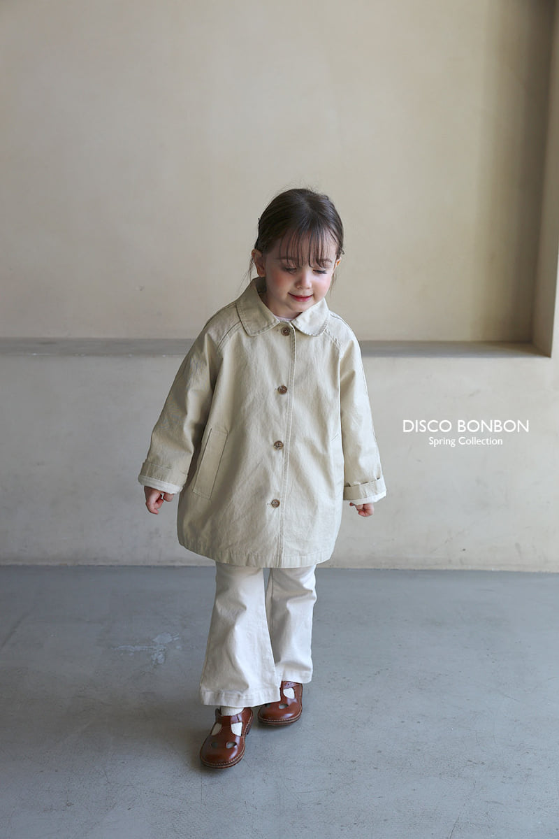 Disco Bonbon - Korean Baby Fashion - #babyfever - Bono Trench Coat - 5