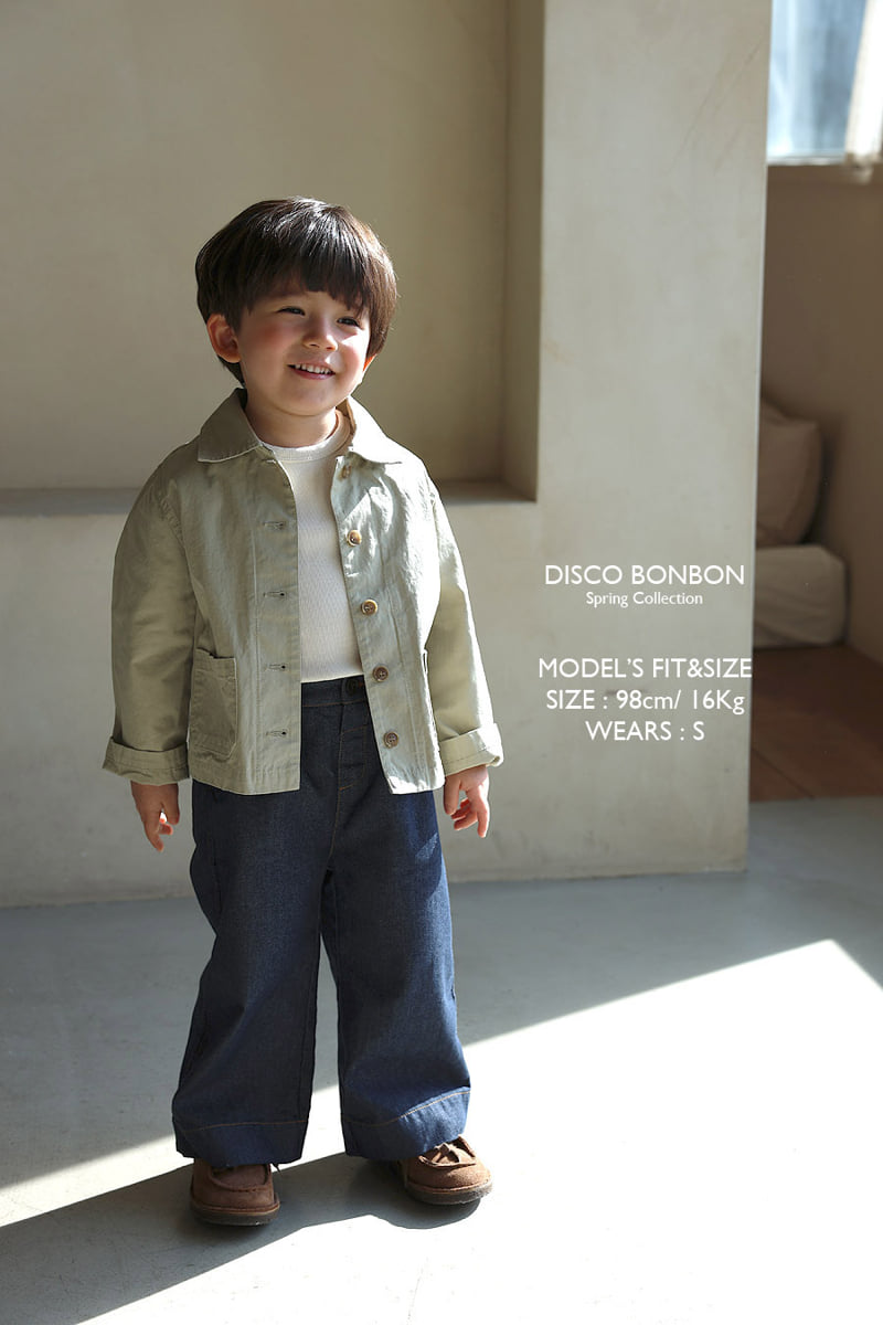 Disco Bonbon - Korean Baby Fashion - #babyfever - Mini Work Jacket - 3