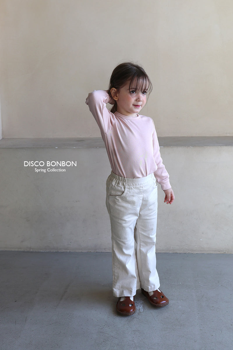 Disco Bonbon - Korean Baby Fashion - #babygirlfashion - Lara Bootcut Spandex Pants - 9