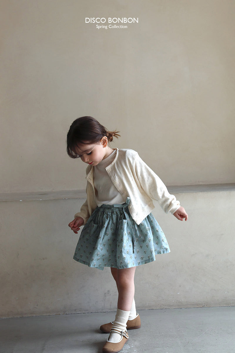 Disco Bonbon - Korean Baby Fashion - #babylifestyle - Eyelet Cardigan - 8