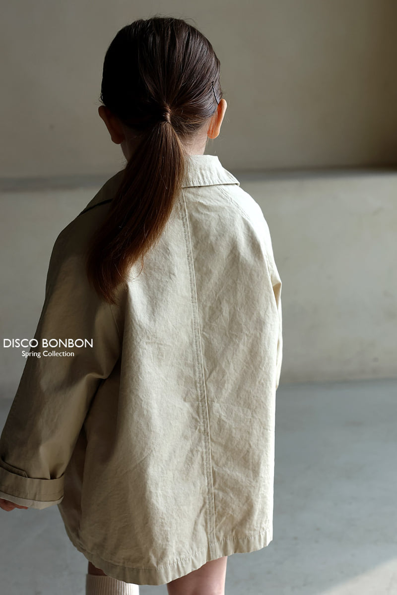 Disco Bonbon - Korean Baby Fashion - #babylifestyle - Bono Trench Coat - 7