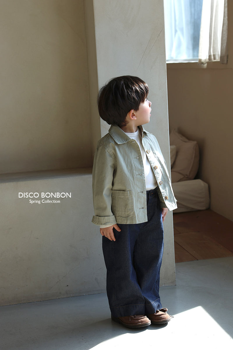 Disco Bonbon - Korean Baby Fashion - #babylifestyle - Mini Work Jacket - 5