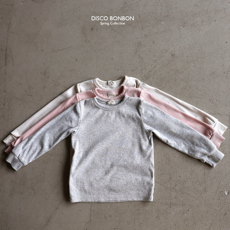 Disco Bonbon - Korean Baby Fashion - #babylifestyle - Soft Spandex Ribbed Tee