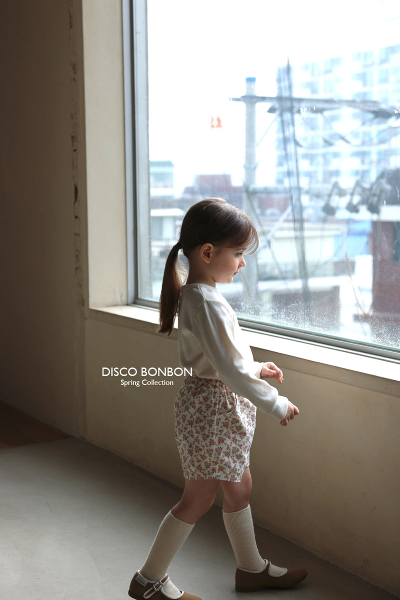 Disco Bonbon - Korean Baby Fashion - #babyootd - Flor Shorts - 8