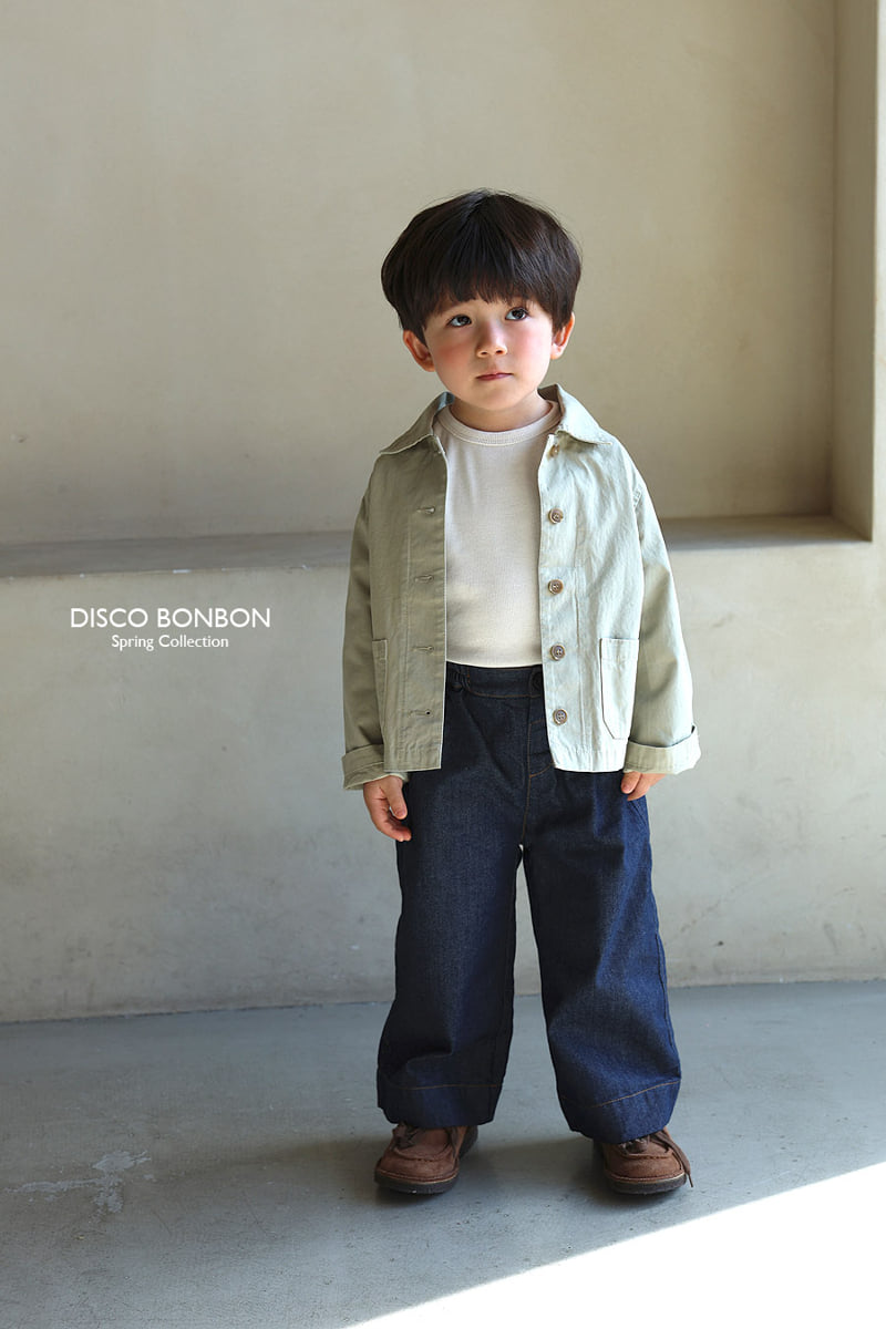 Disco Bonbon - Korean Baby Fashion - #babyootd - Mini Work Jacket - 7