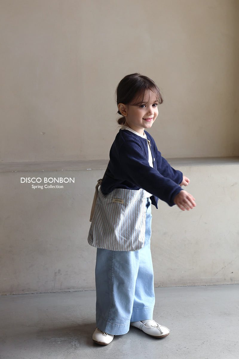 Disco Bonbon - Korean Baby Fashion - #babywear - Denim-on-Denim Pants - 5