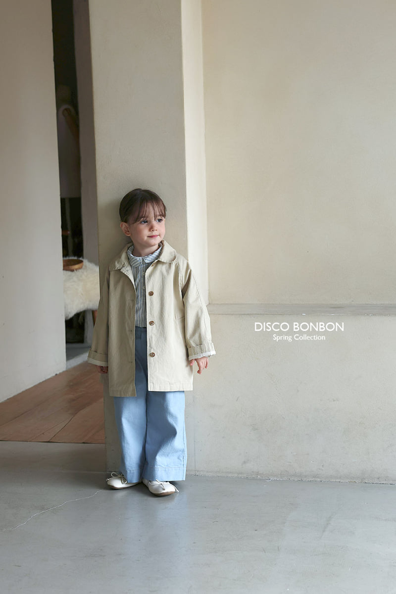 Disco Bonbon - Korean Baby Fashion - #babywear - Bono Trench Coat - 12