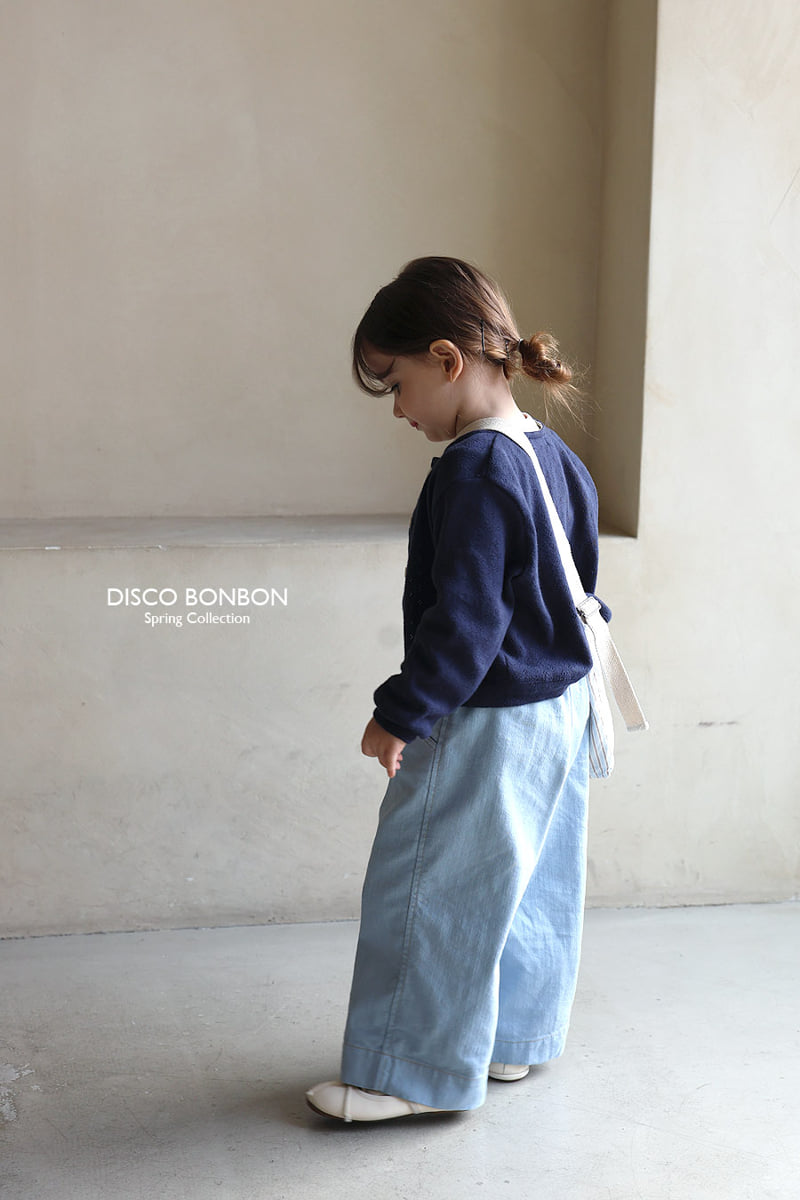 Disco Bonbon - Korean Baby Fashion - #onlinebabyboutique - Denim-on-Denim Pants - 6