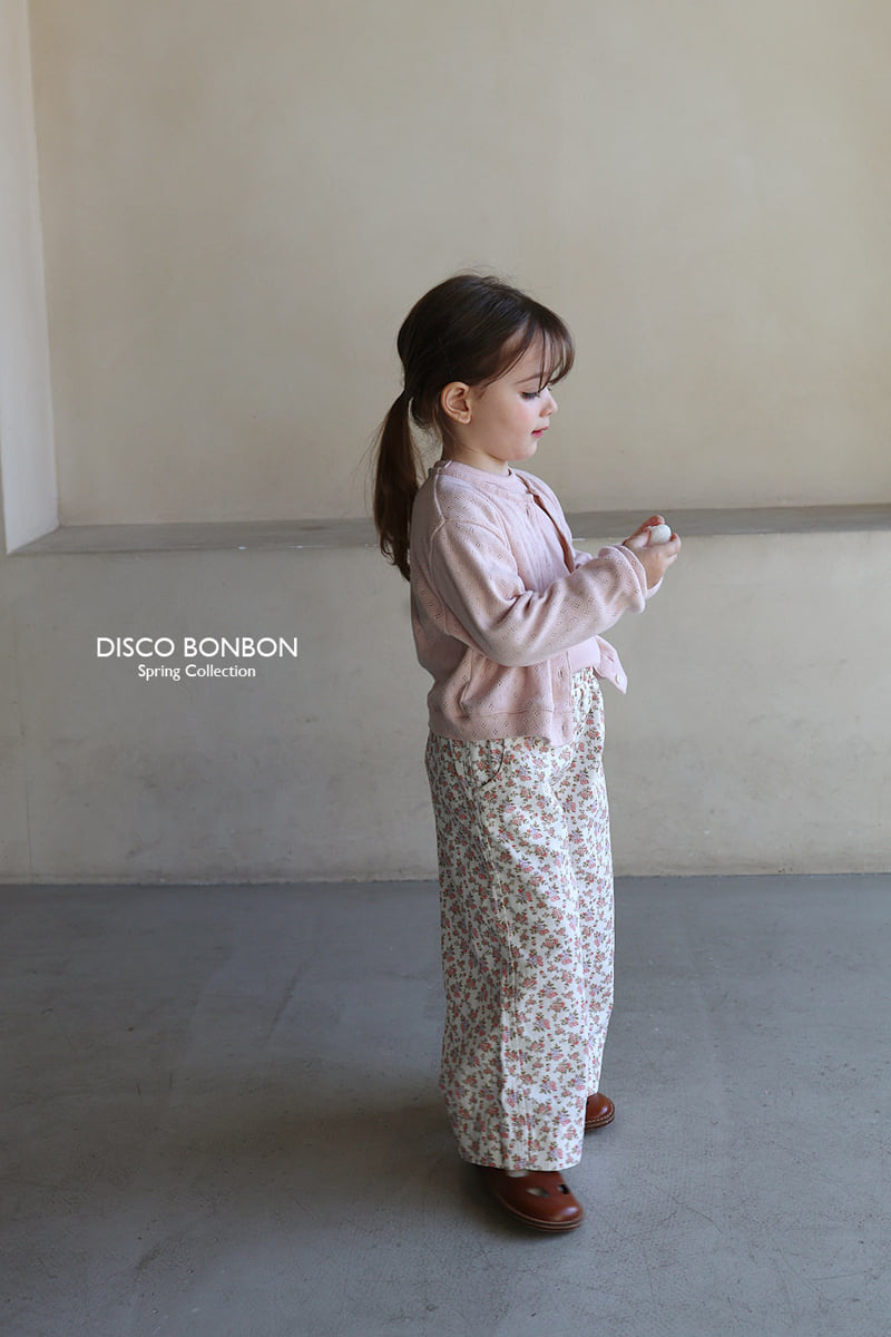 Spring Flower Wide Pants by Disco Bonbon for Baby - view 5