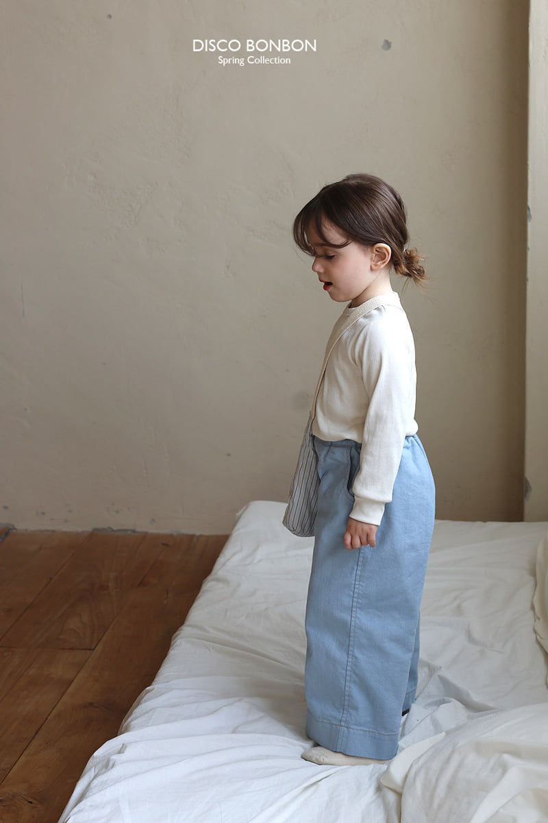 Disco Bonbon - Korean Baby Fashion - #onlinebabyshop - Denim-on-Denim Pants - 7
