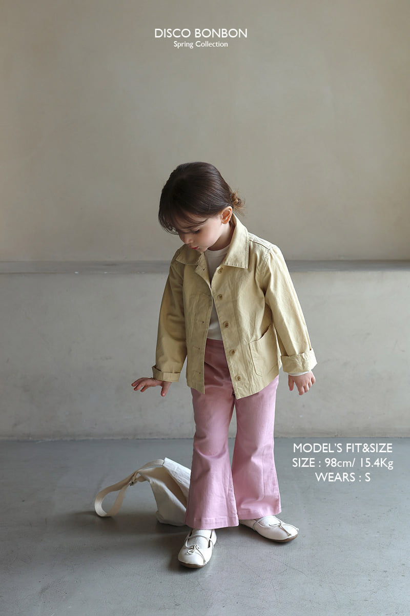 Disco Bonbon - Korean Baby Fashion - #onlinebabyshop - Lara Bootcut Spandex Pants - 2