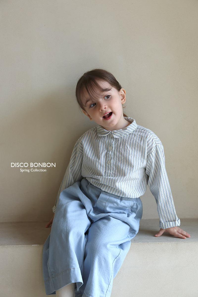 Disco Bonbon - Korean Baby Fashion - #onlinebabyshop - Denim Shirt - 5