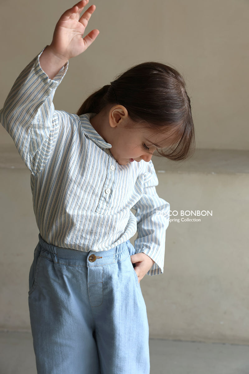 Disco Bonbon - Korean Baby Fashion - #smilingbaby - Denim Shirt - 6